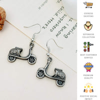 Thumbnail for Mini Scooter Style German Silver Plated Earring