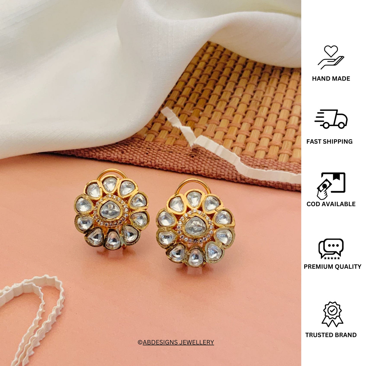 Abdesigns Studs Earring 