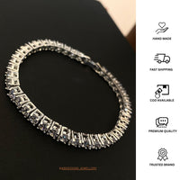 Thumbnail for Silver American Diamond Bracelets 