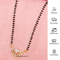 Thumbnail for Elegant Diamond Blackbead Mangalsutra - Abdesignsjewellery