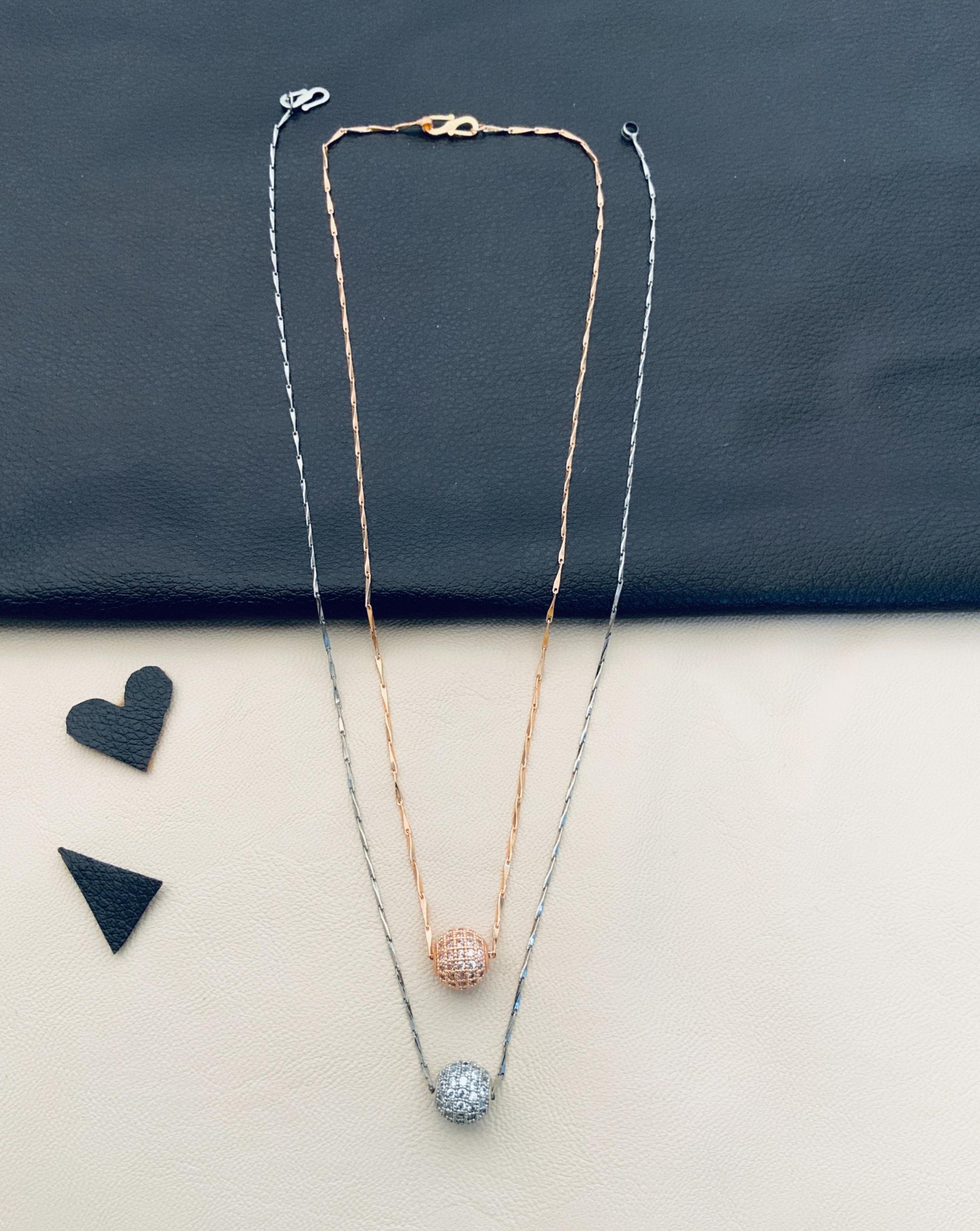 Beautiful Dailywear Pendant & Chain Combo - Abdesignsjewellery