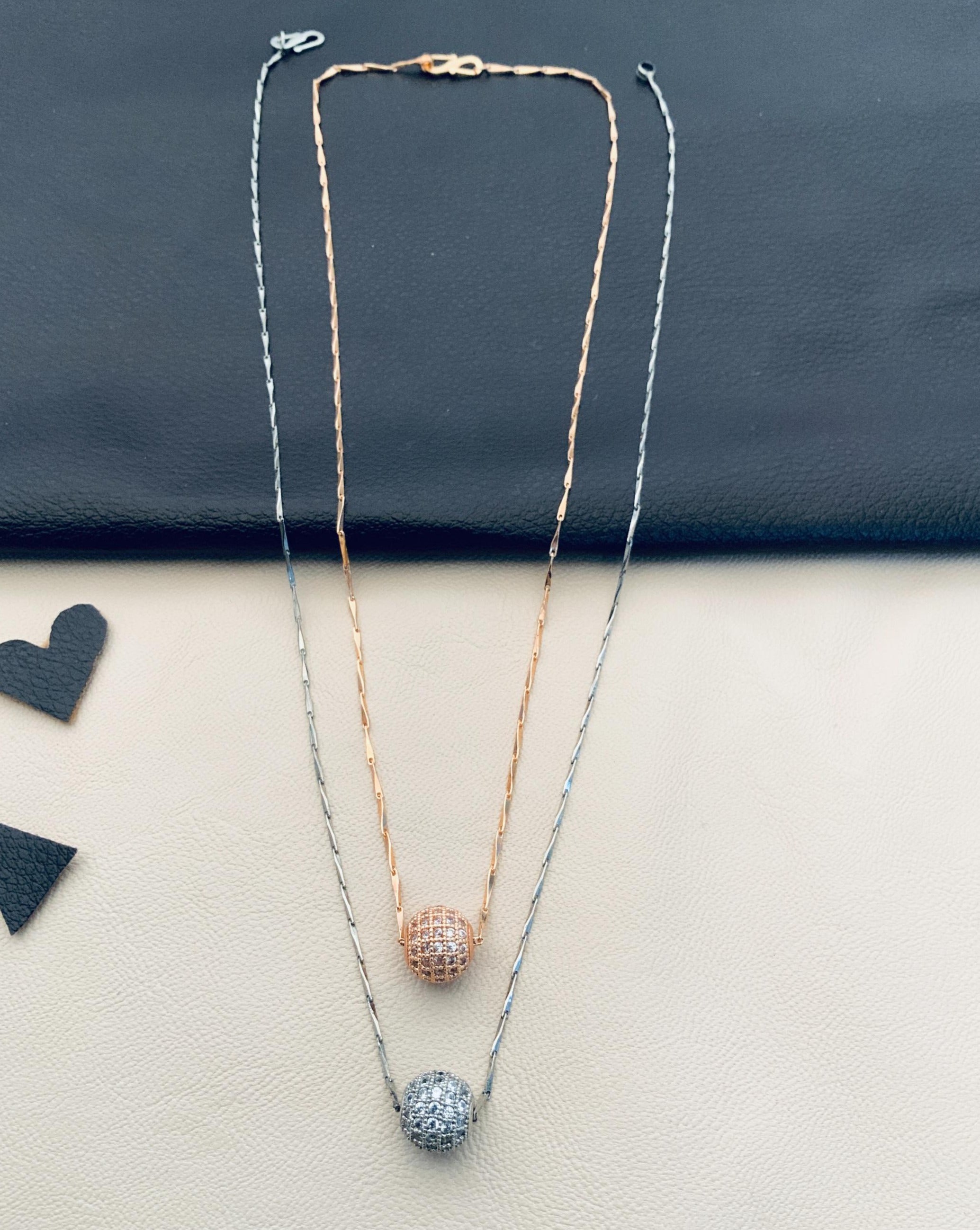 Beautiful Dailywear Pendant & Chain Combo - Abdesignsjewellery