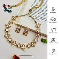 Thumbnail for Buy Online Polki Necklace