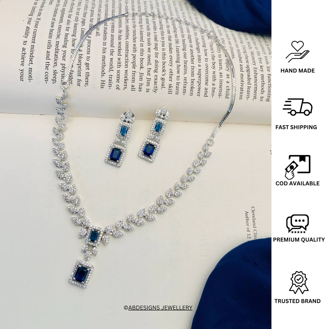 Silver Plated Necklace Set