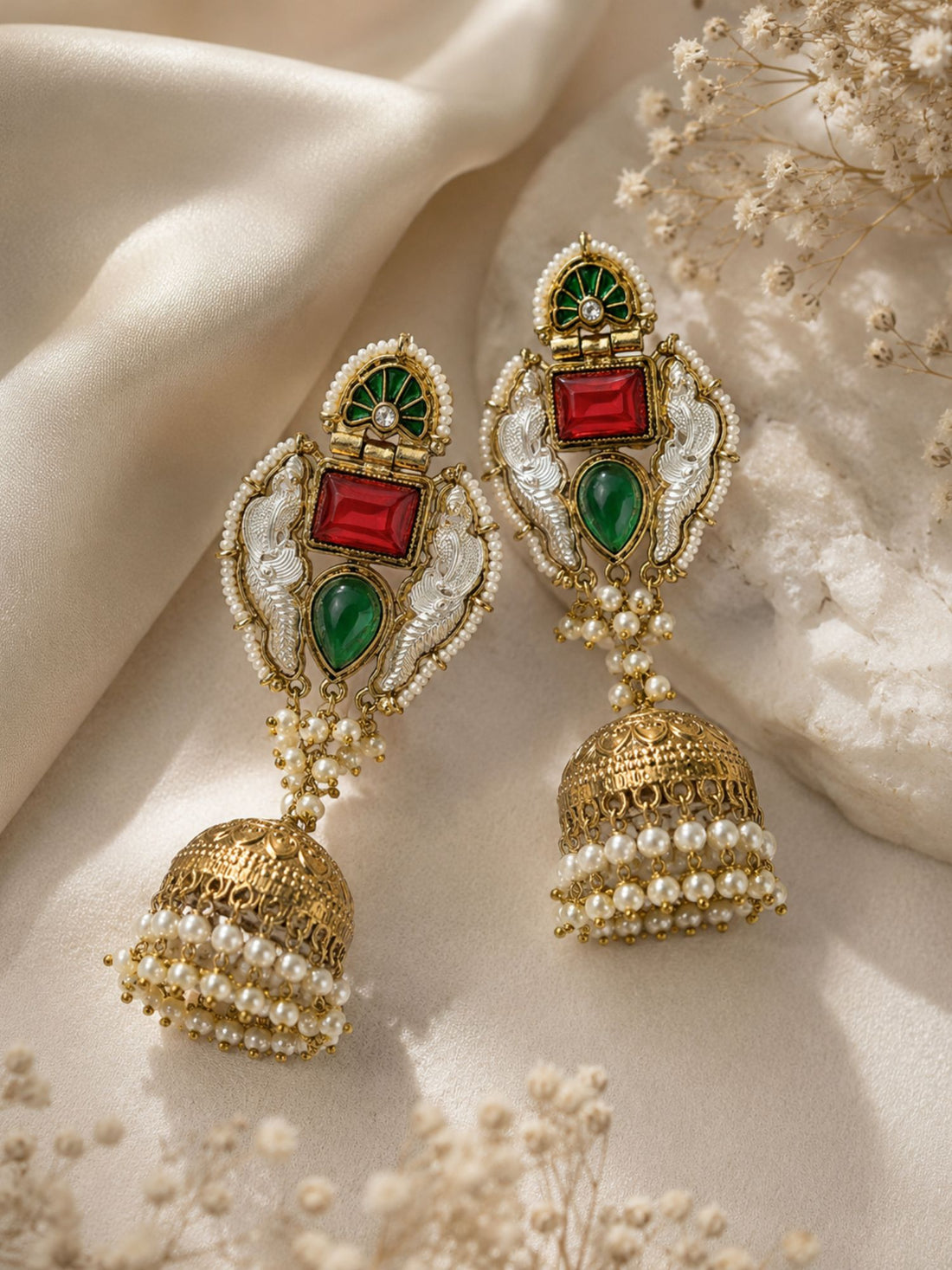 Jhumka earrings