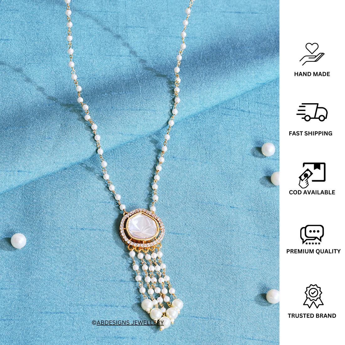 Kundan Pendant Set