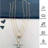Thumbnail for Beautiful Dailywear Three Fusion Jewellery Combo - Abdesignsjewellery