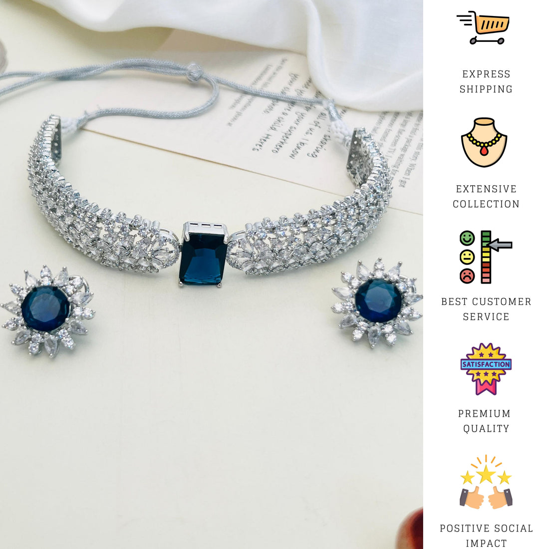 Silver Plated Neckalce 