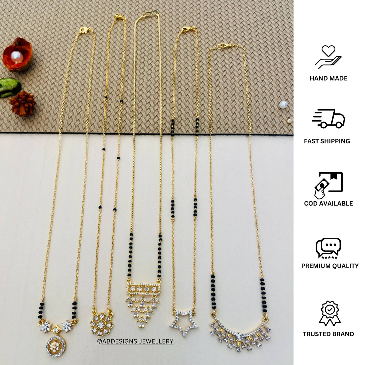 Abdesigns Mangalsutra Combo 