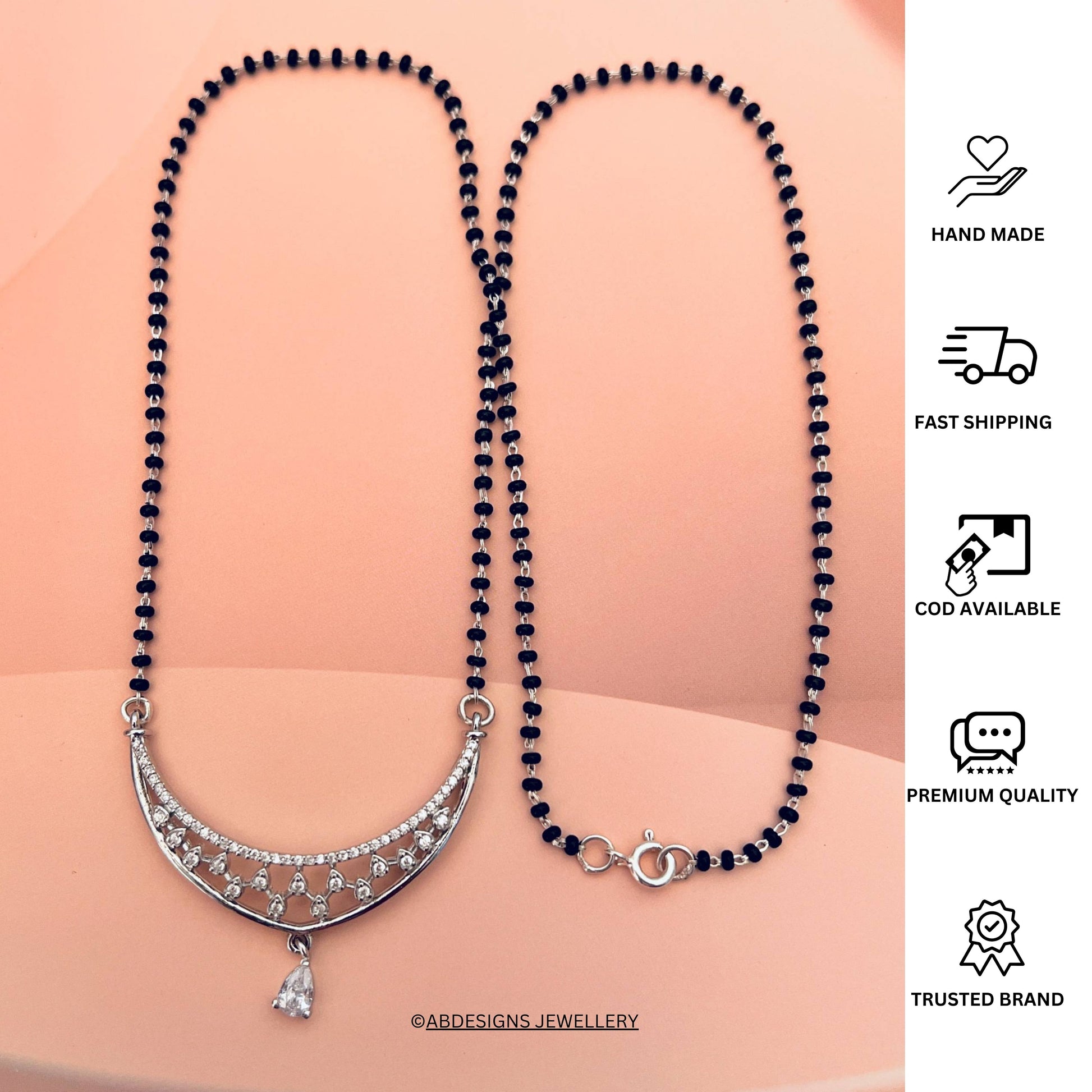 Abdesigns 925Silver Mangalsutra