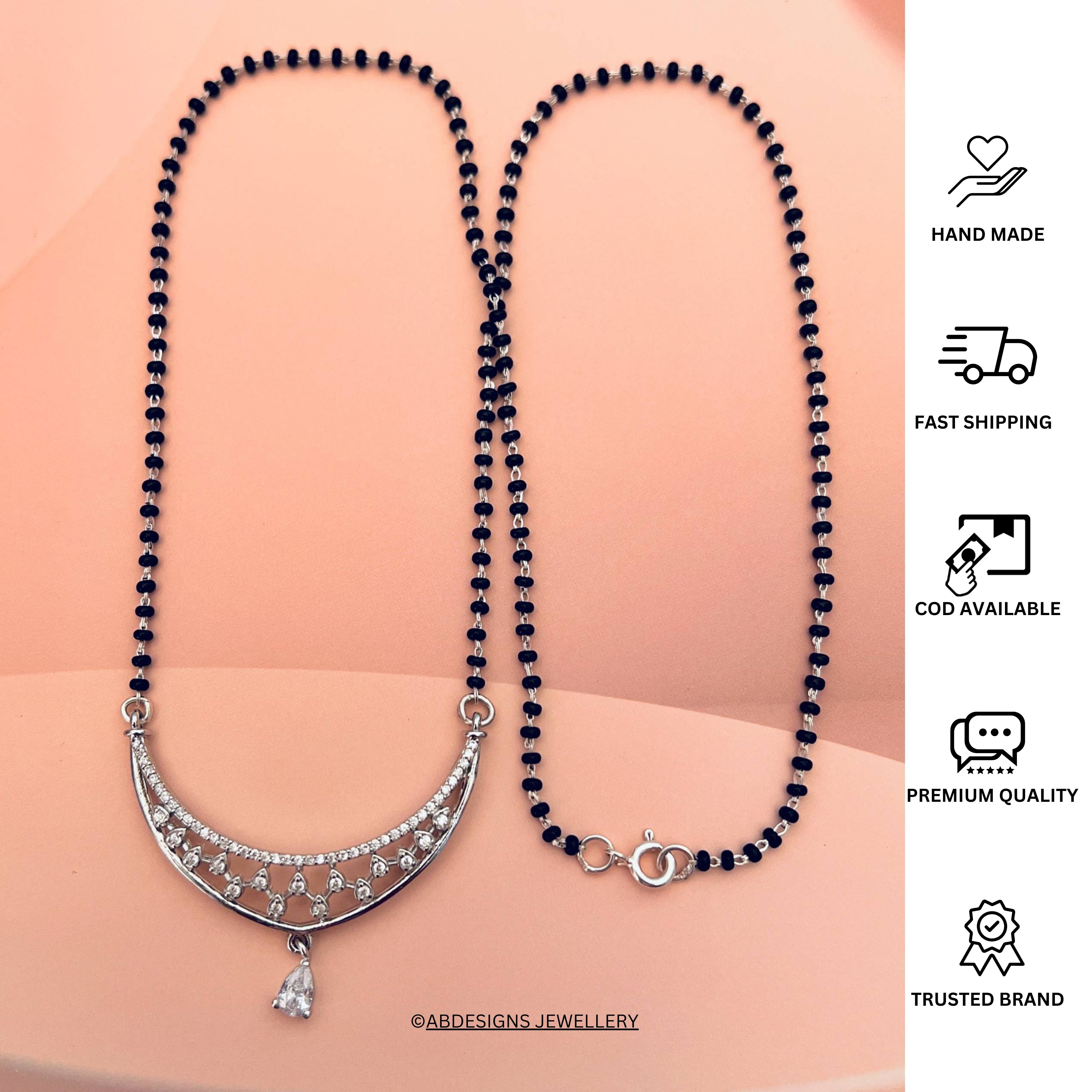 Abdesigns 925Silver Mangalsutra