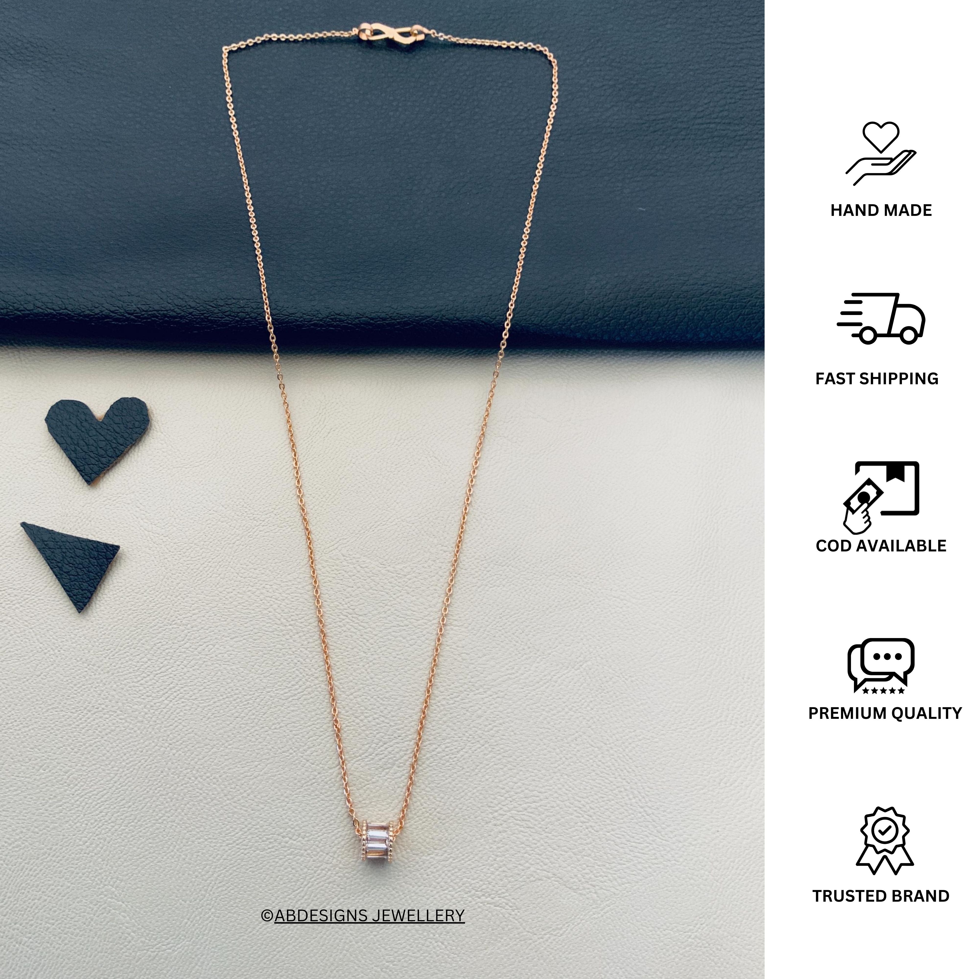 Fancy Choki Rose Gold Chain - Abdesignsjewellery