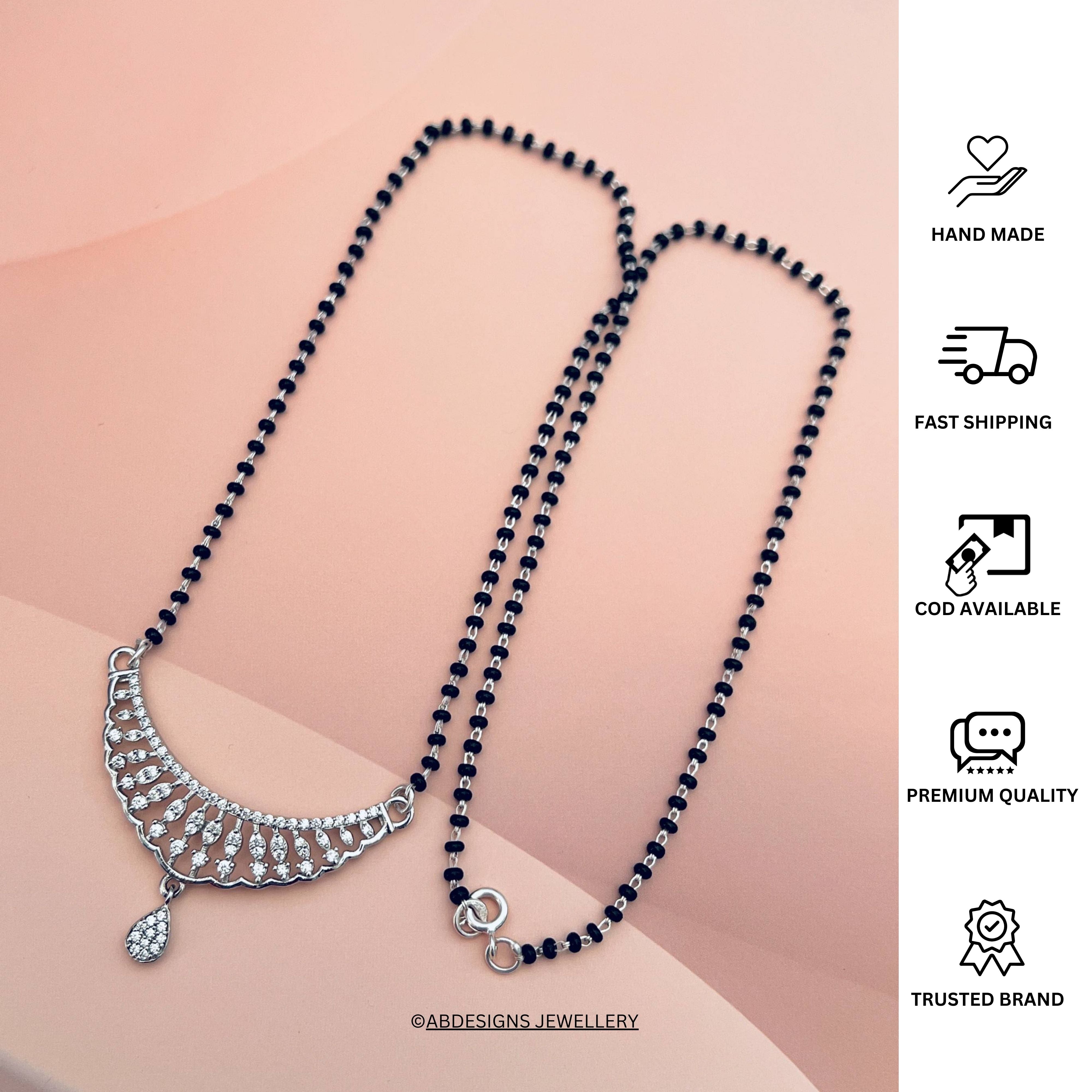 Buy 925 Pure Silver Mangalsutra