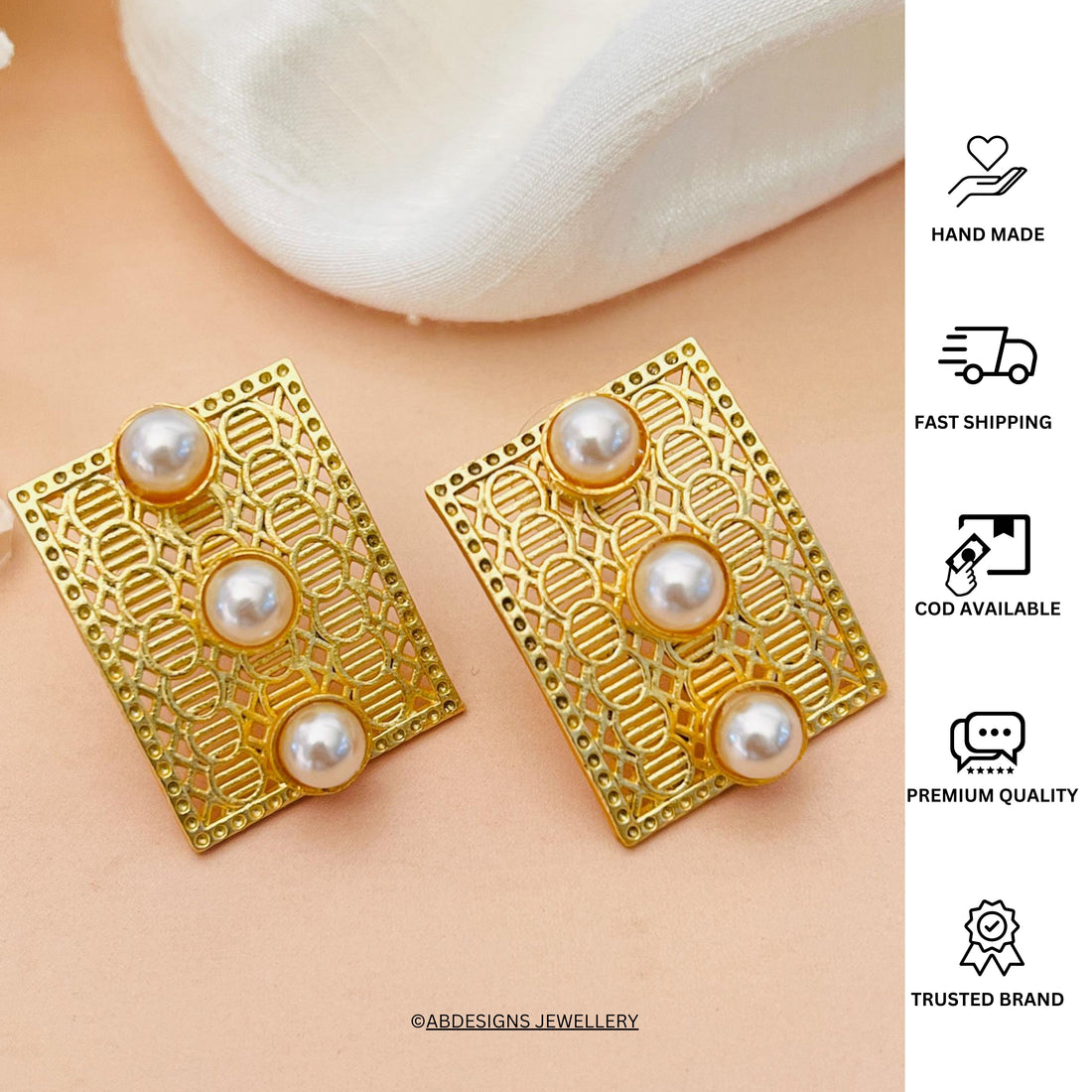 Gold Plated Earrings 