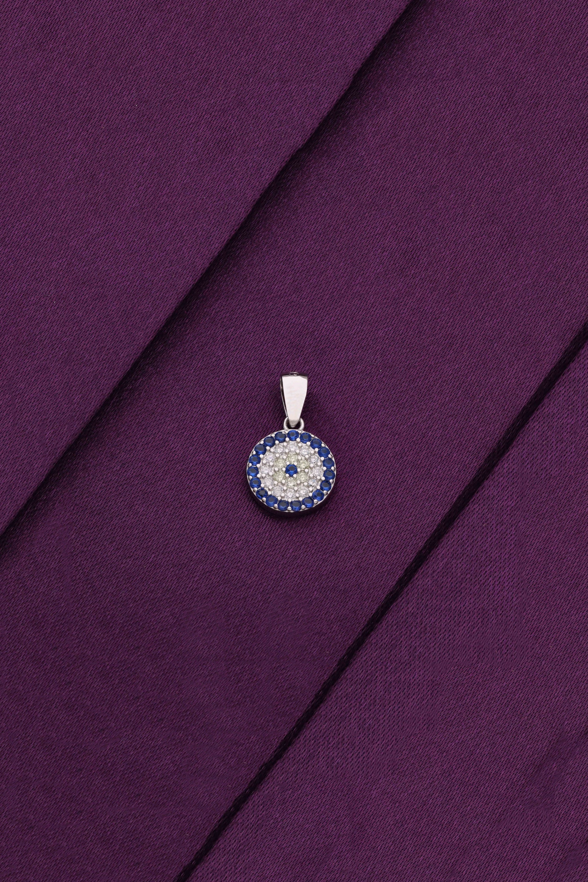 Silver Evil Eye 925 Pendant 