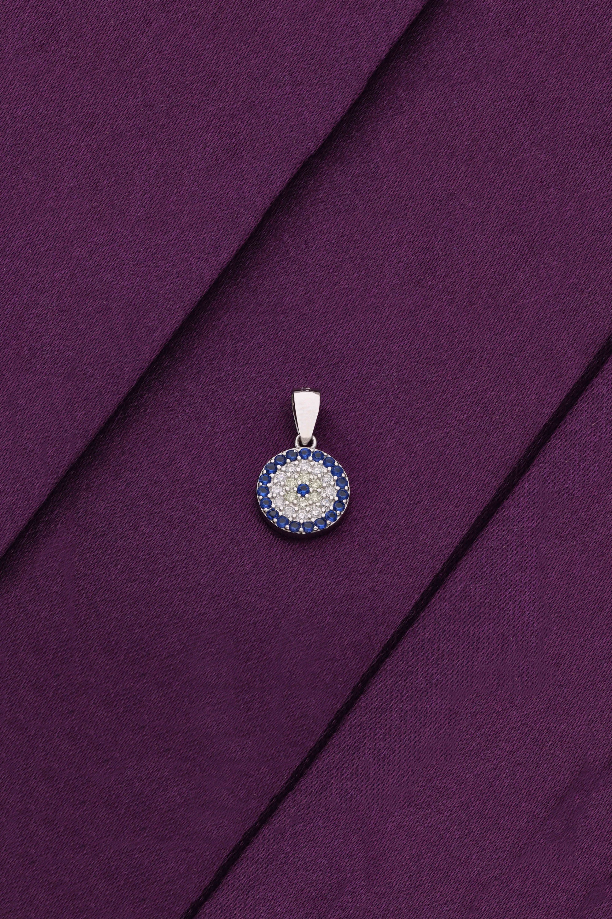 Silver Evil Eye 925 Pendant 