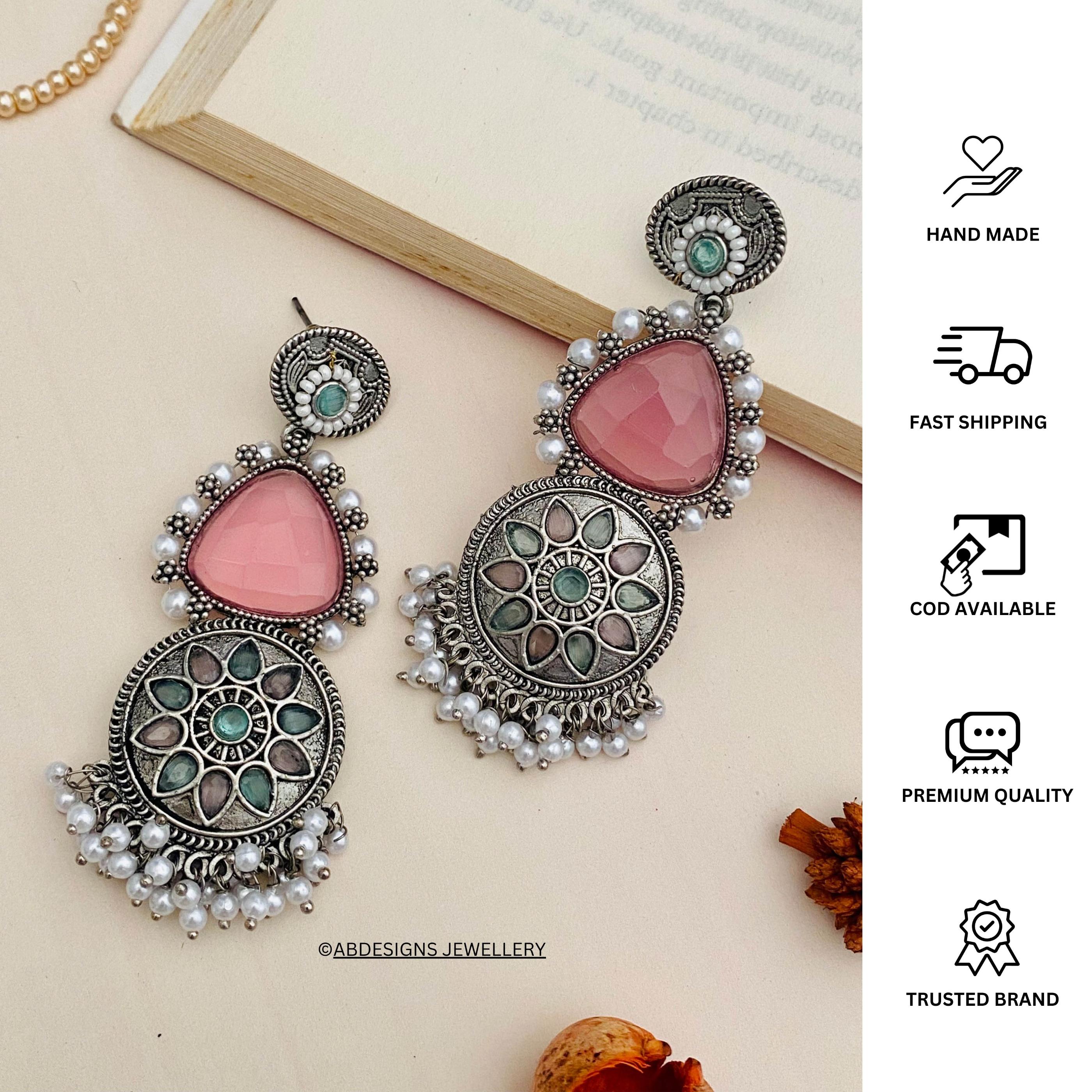 Abdesigns German Silver Earrings Collection 2024