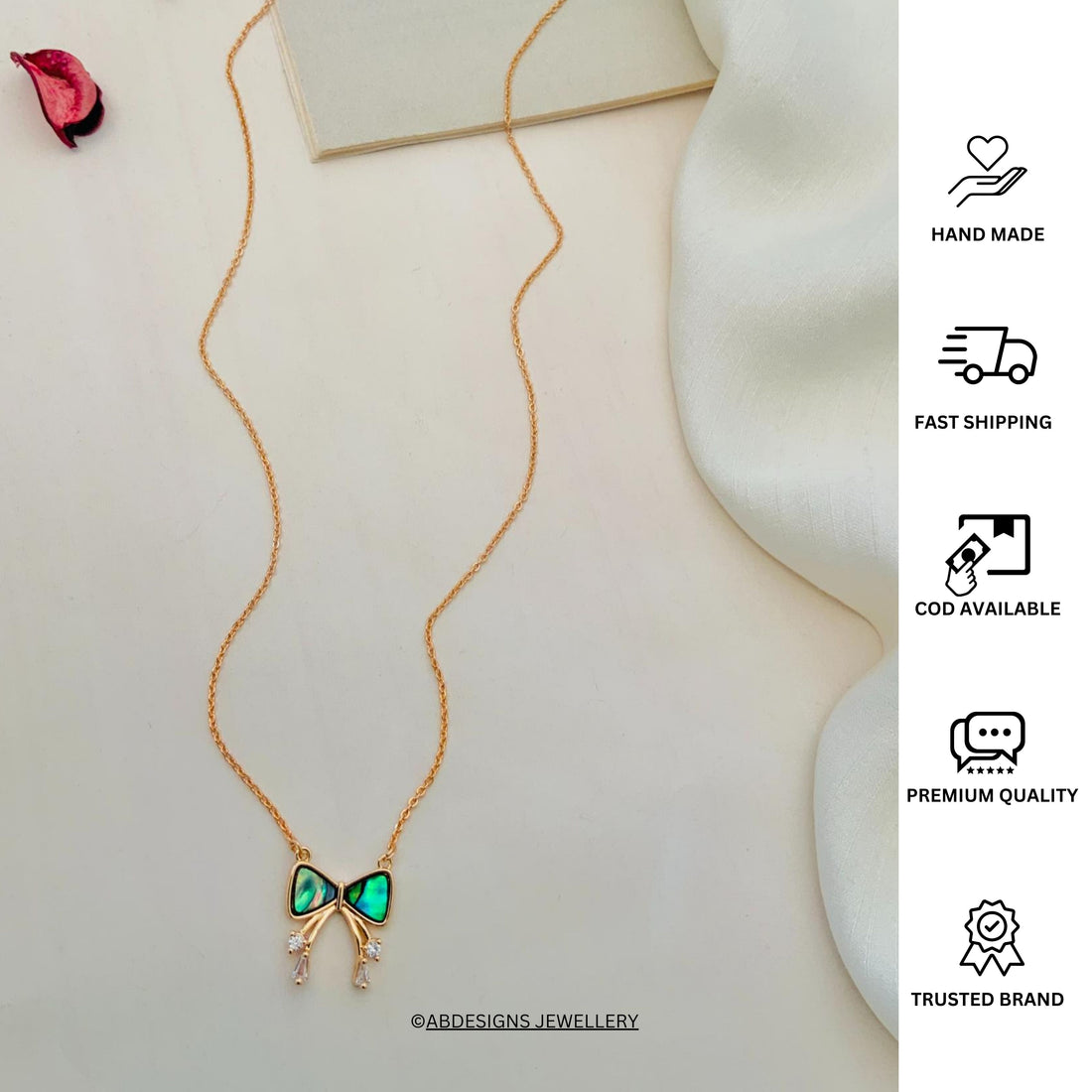 RoseGold Plated Pendant Chain