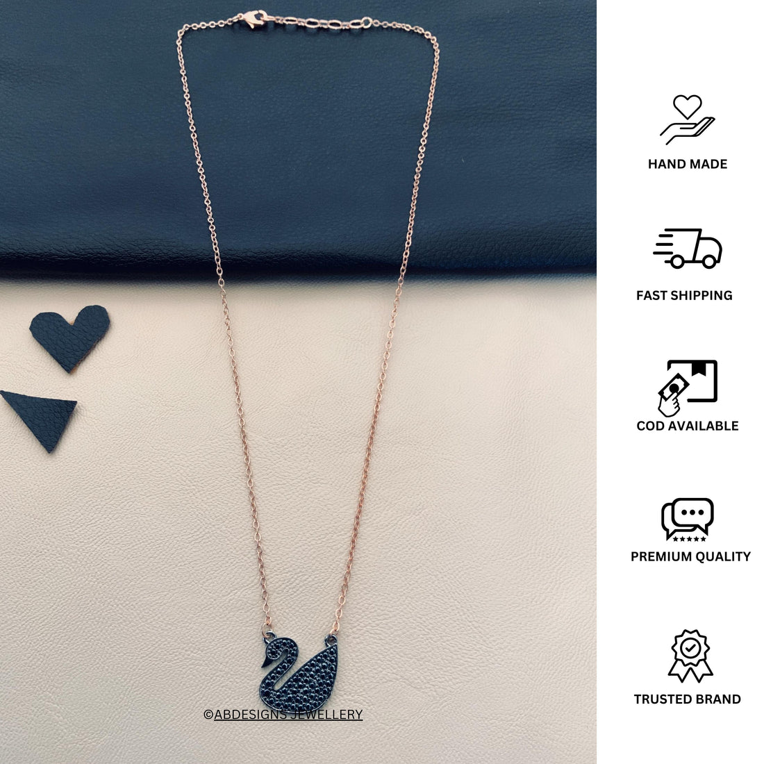 RoseGold Plated Pendant Chain 
