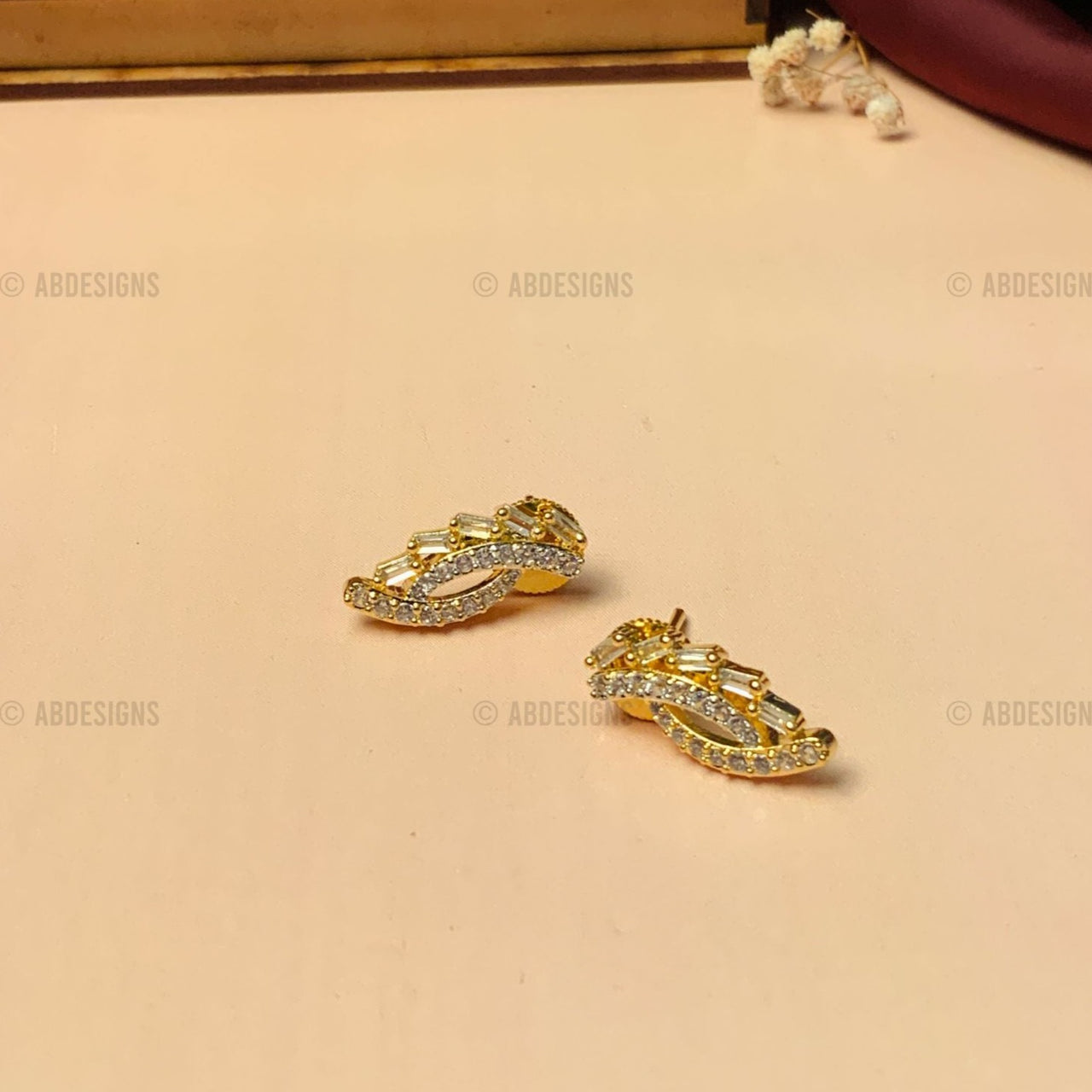 mangalsutra with earrings