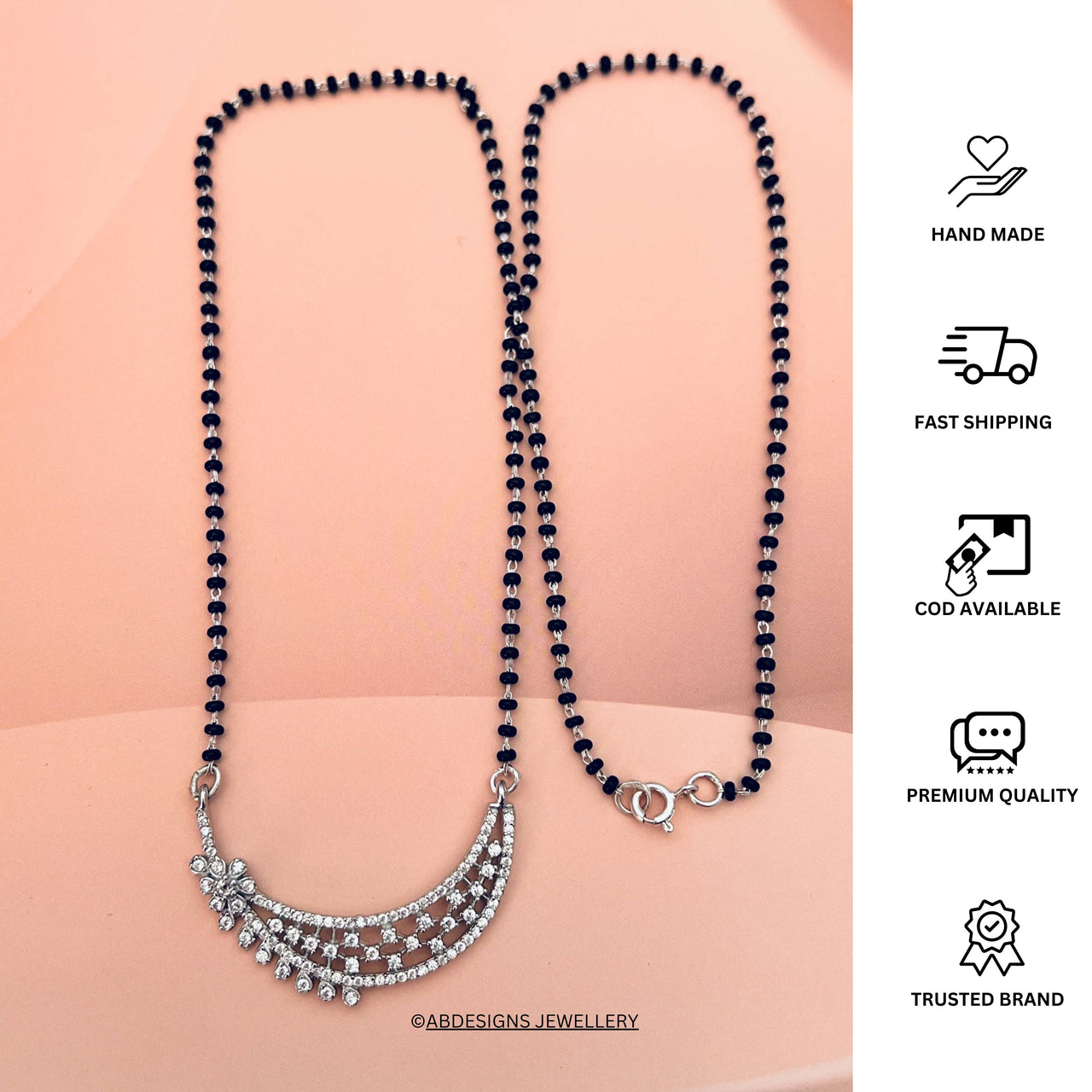 Buy 925 Pure Silver Mangalsutra