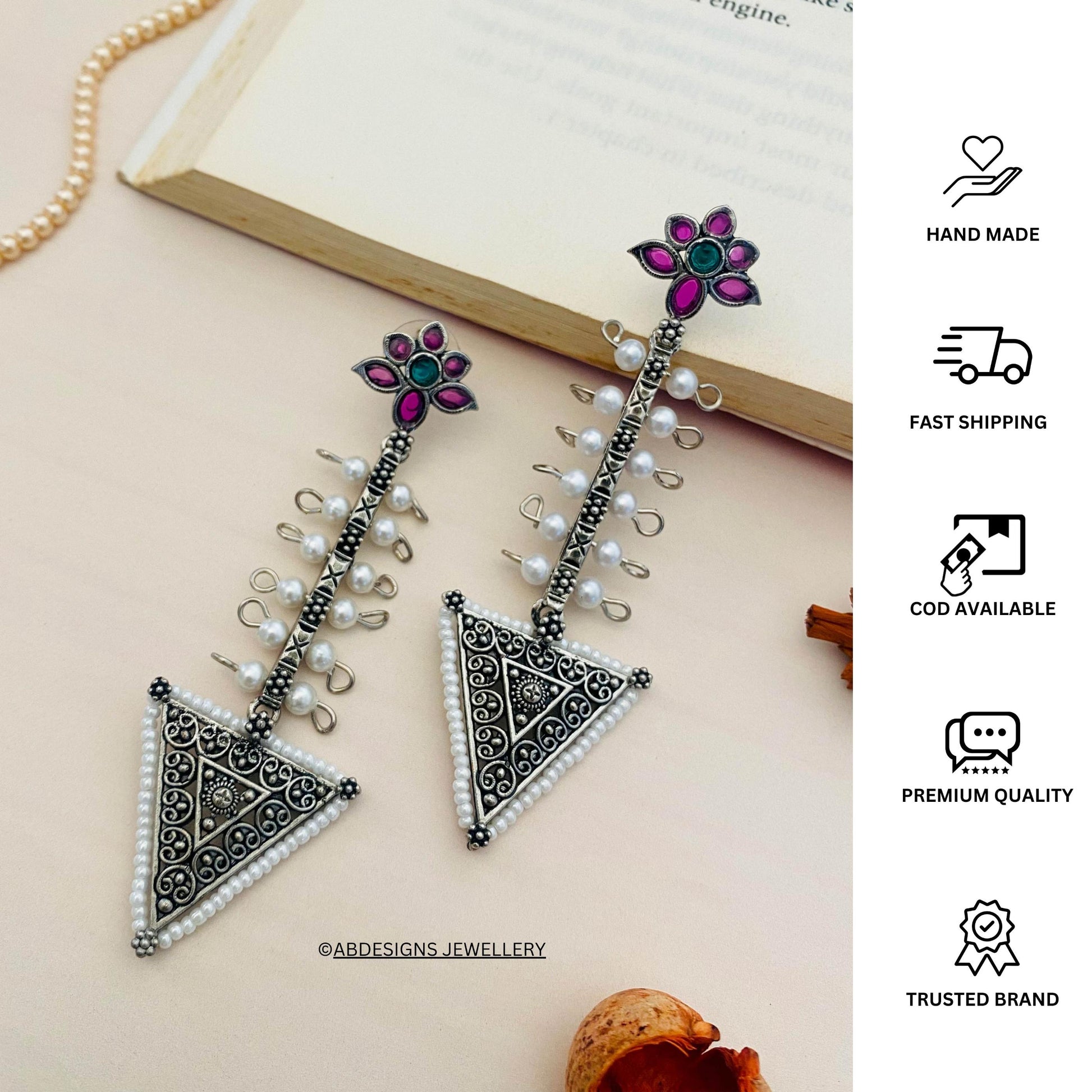 Buy German Silver Earrings Online