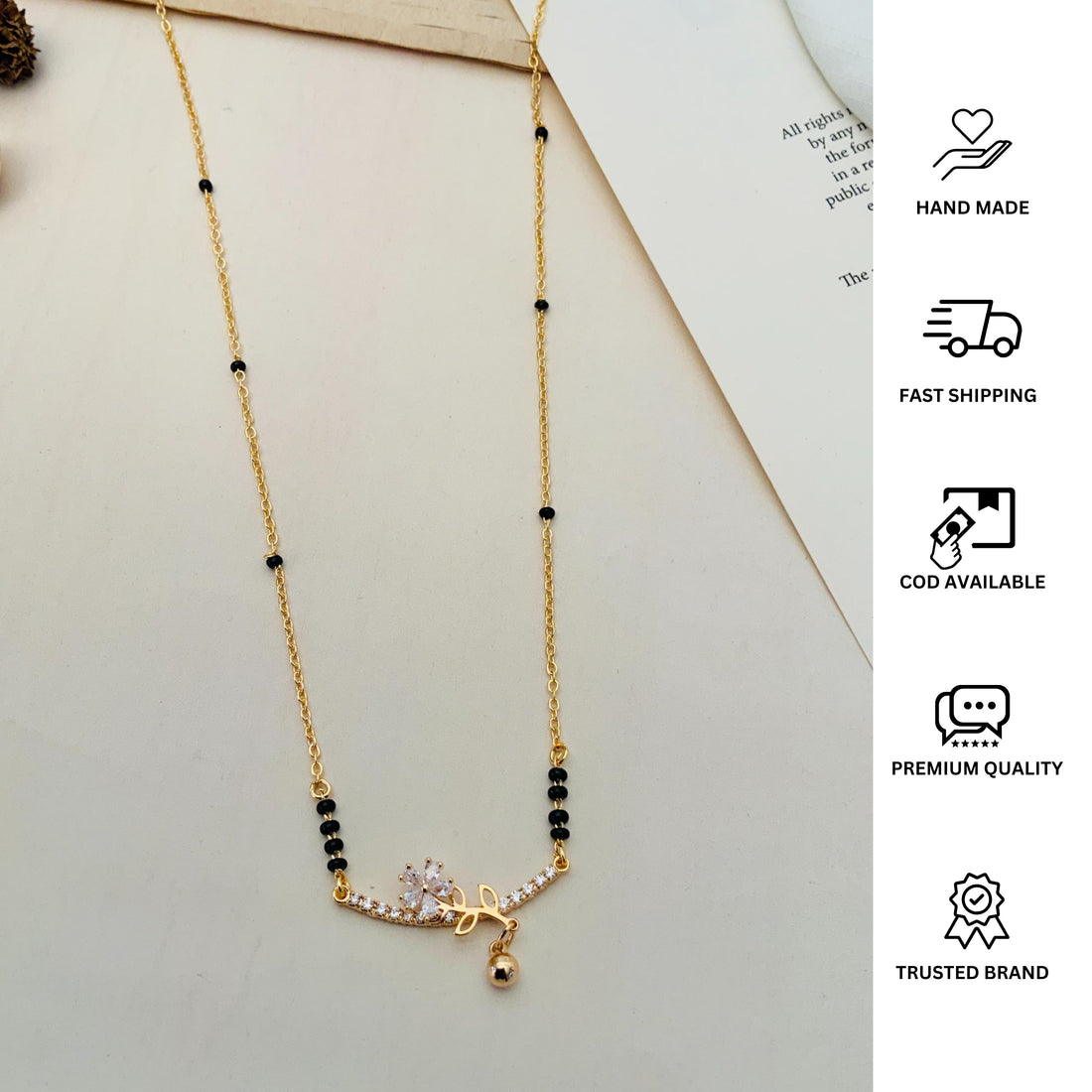 American Diamond Mangalsutra