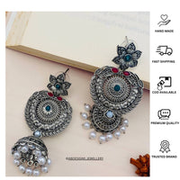 Thumbnail for High-Quality Contemporary German Silver Earring