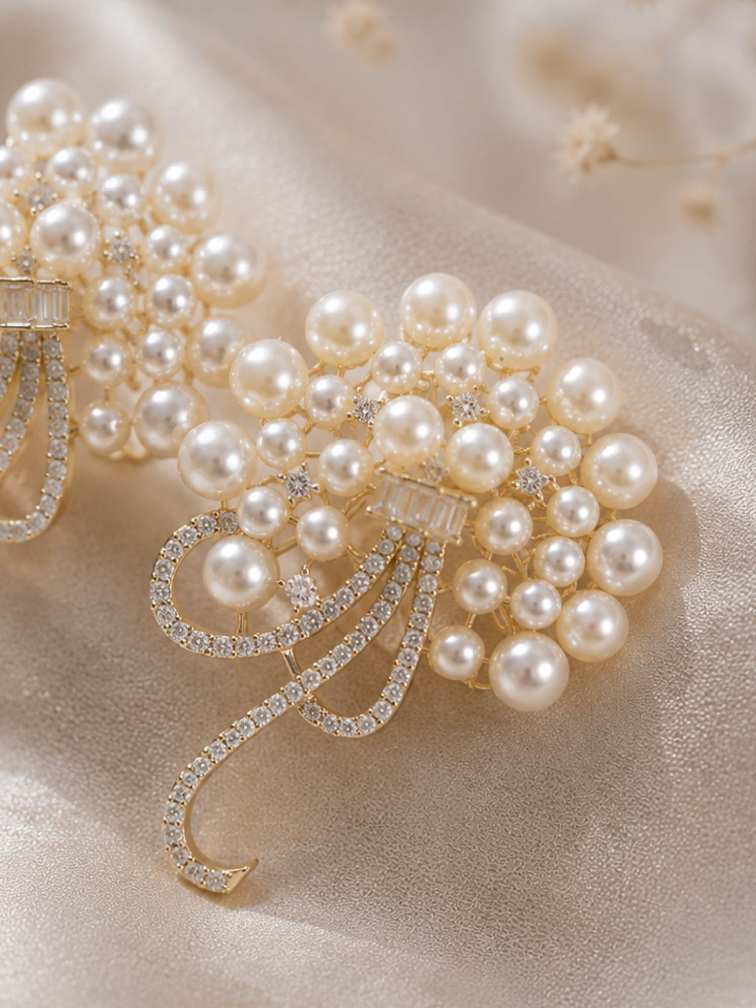 Gold Plated American Diamond Studs Earring - earrings by Abdesigns Jewellery