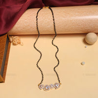 Thumbnail for Sparkling Gold Plated Heart Mangalsutra