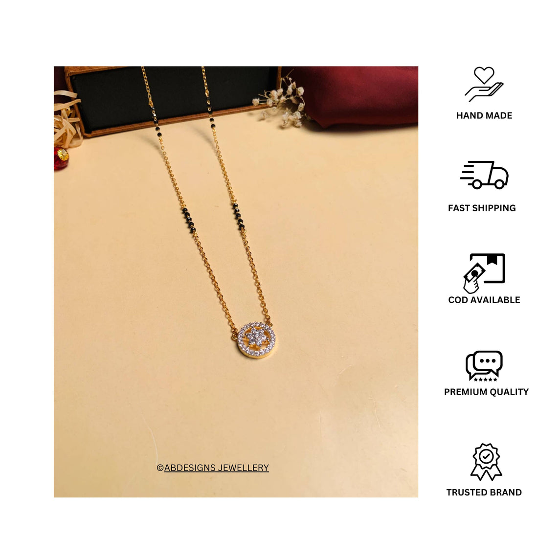 Gold Plated Mangalsutra 