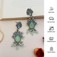 Thumbnail for Graceful High Quality German Silver Earrings - Abdesignsjewellery