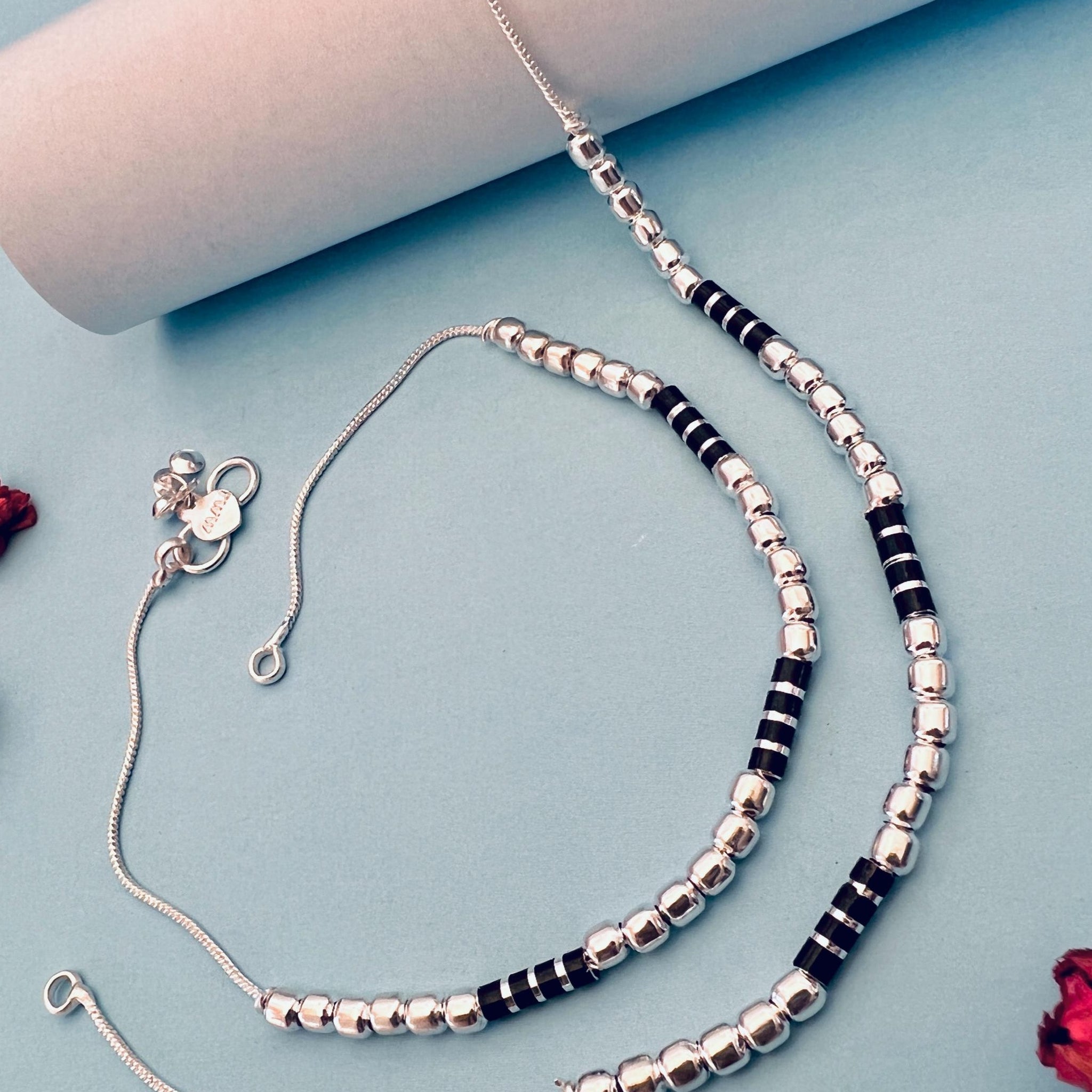 Silver Plated Anklets 