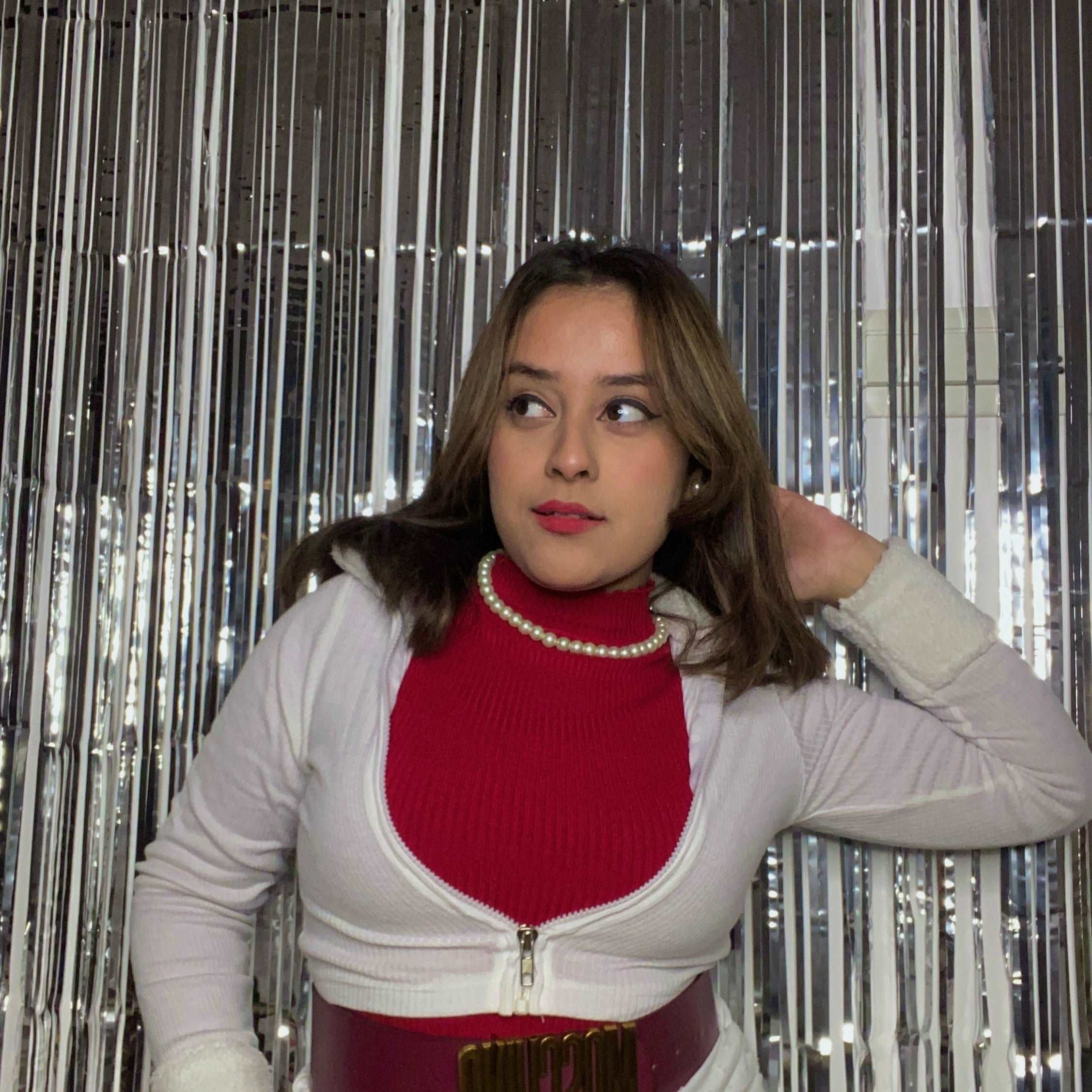 Aashi Round Artificial Pearl Necklace - Abdesignsjewellery