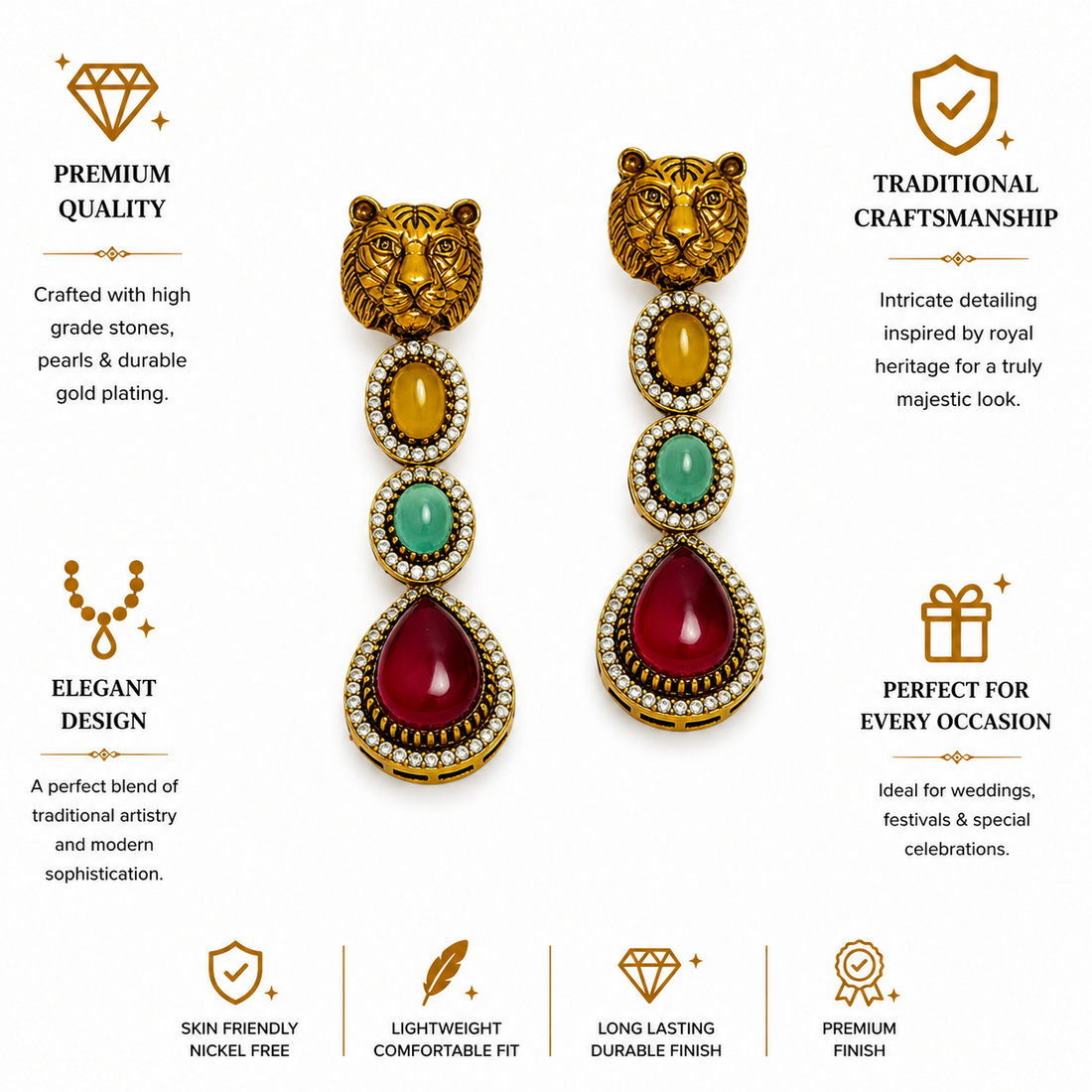 Sabyasachi Dual-Tone Jewellery 