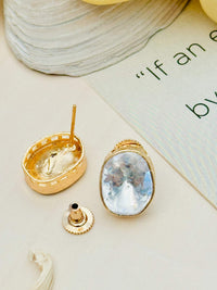 Thumbnail for Charming Gold Plated Polki Pendant Chain Combo