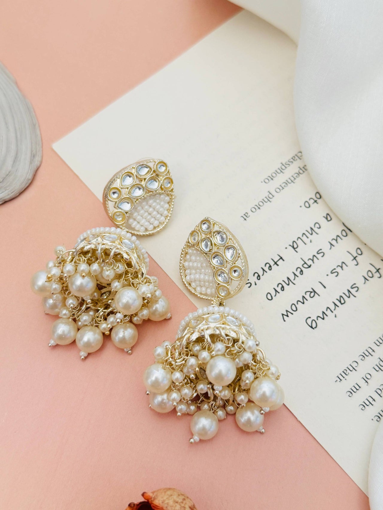 Pearl Jhumka