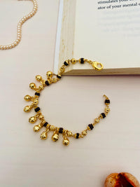 Thumbnail for Dazzling Antique Gold Polish Hand Bracelet - Abdesignsjewellery