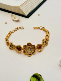 Thumbnail for Exotic Matt Gold Polish Bracelet - Abdesignsjewellery