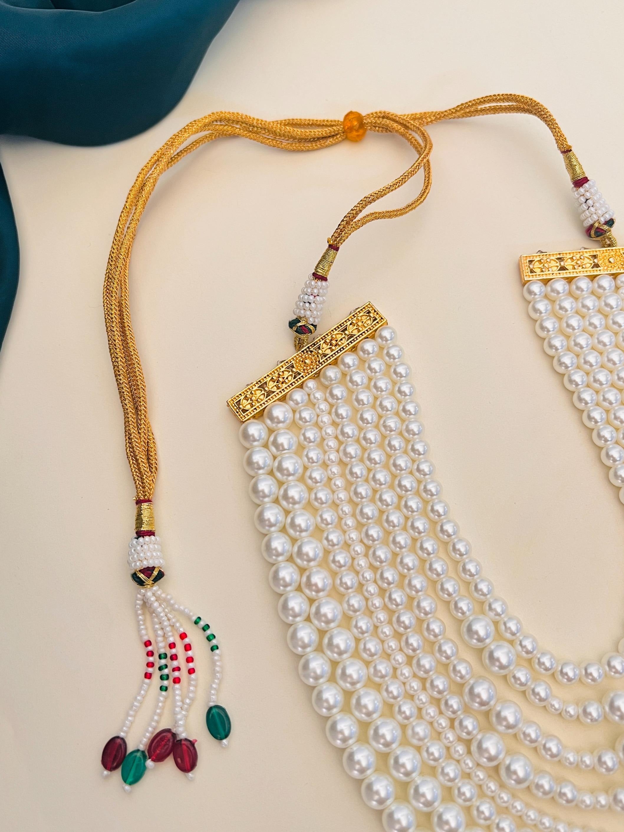 Alia Bhatt Style Inspired Pearl Necklace