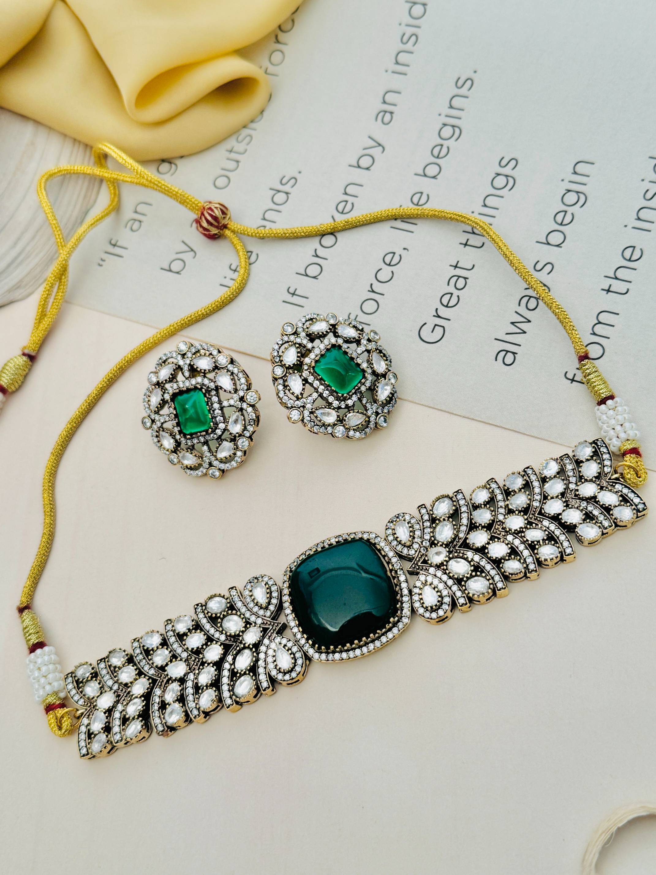 Necklace With Earring 