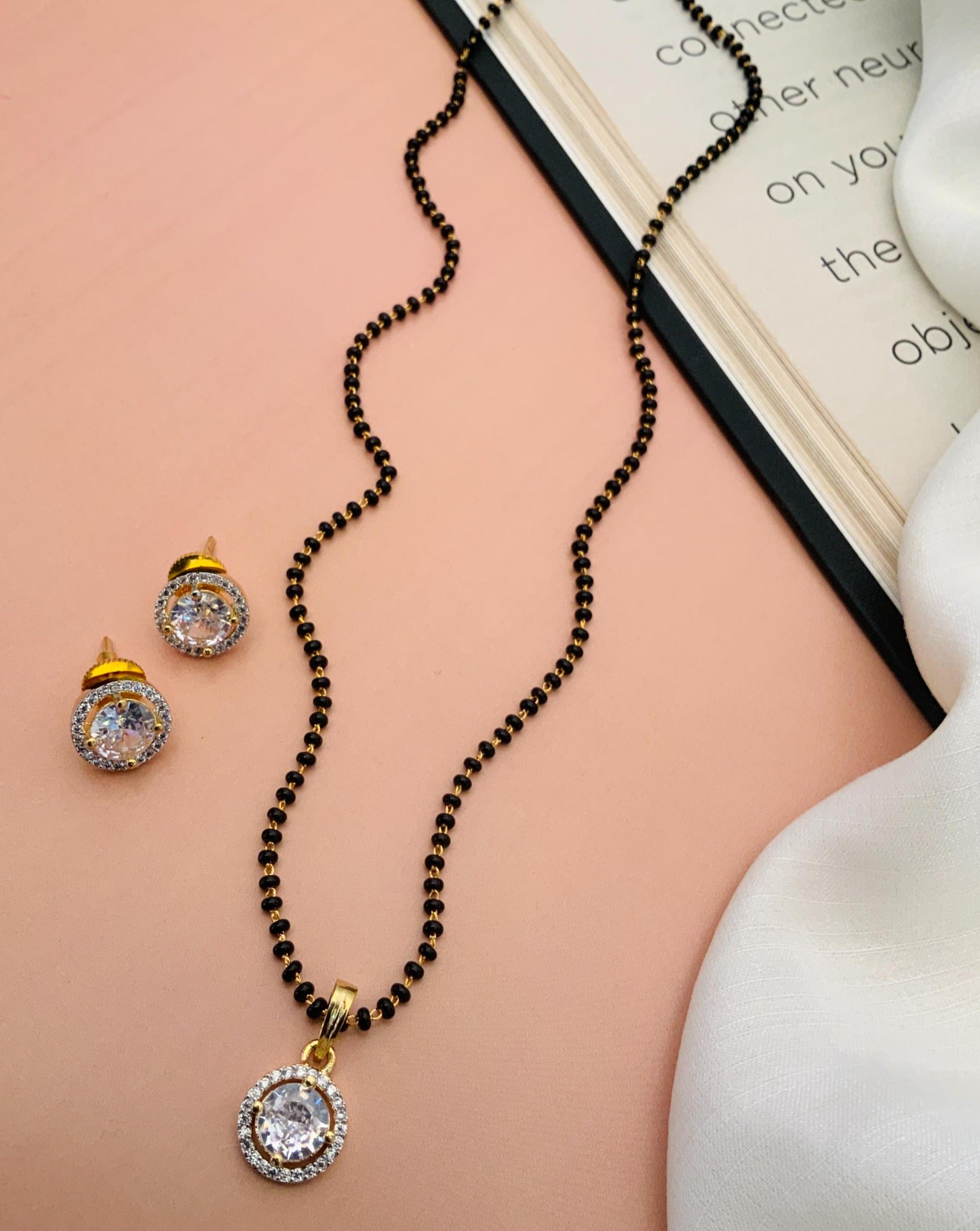 Mangalsutra With Earring