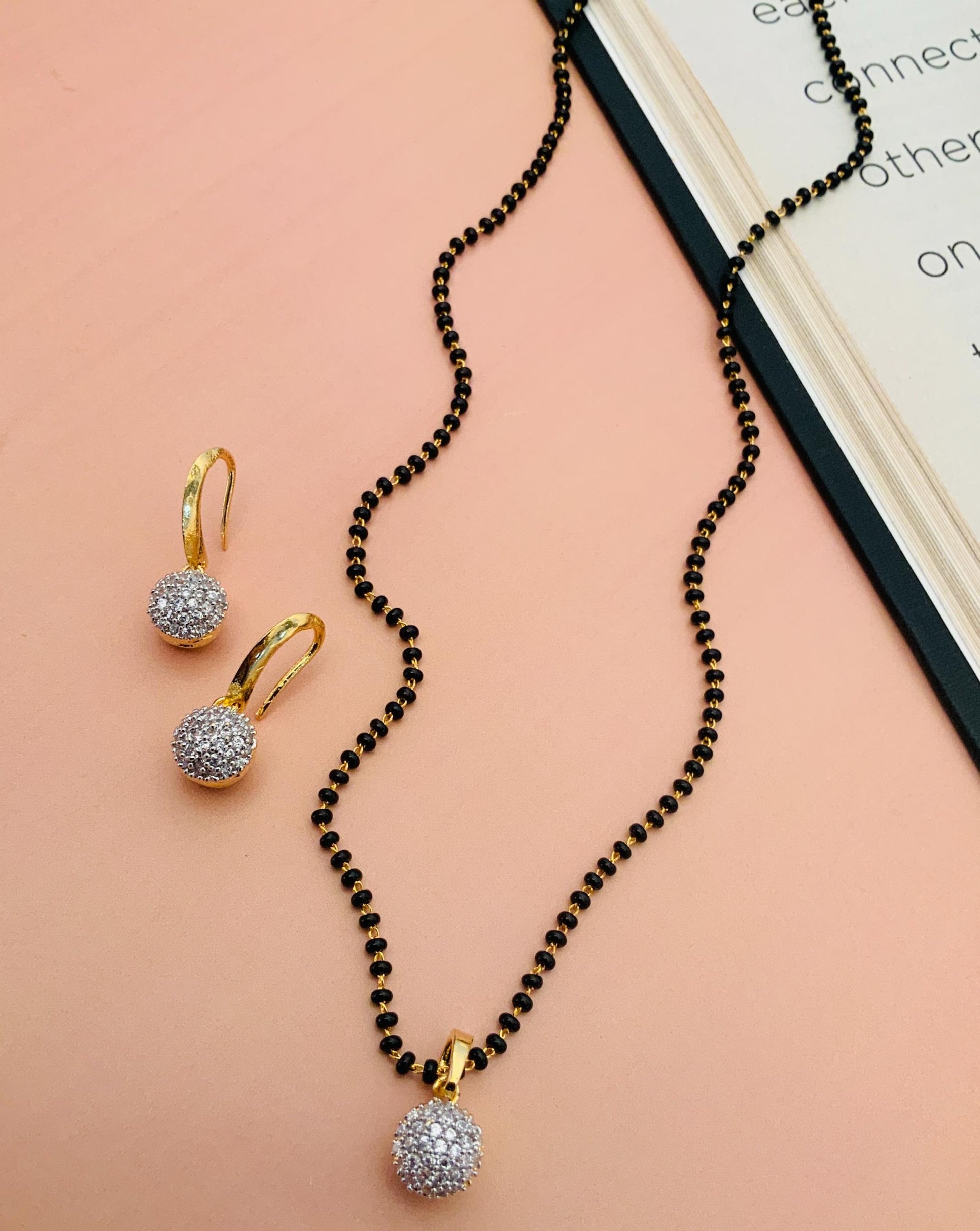 Mangalsutra With Earring 