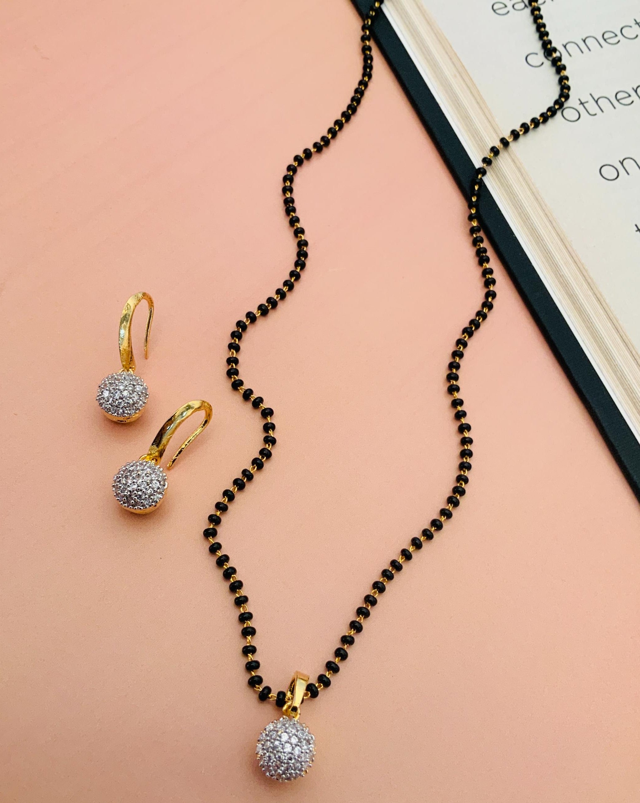 Mangalsutra With Earring 