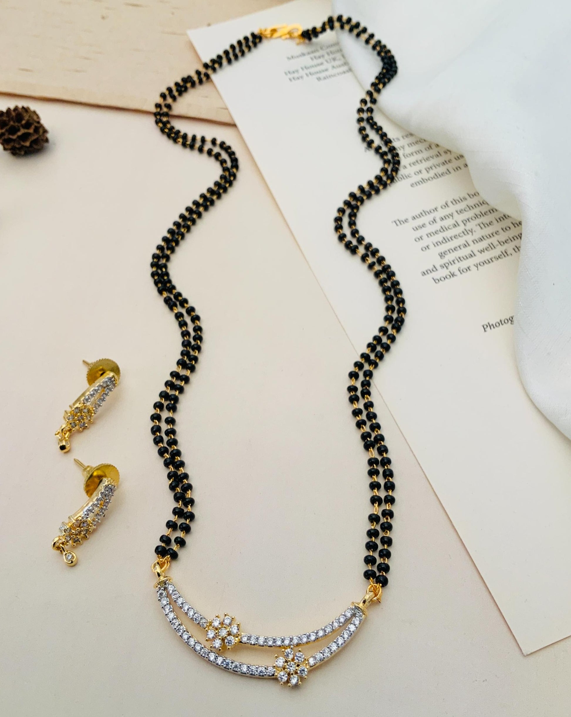 American Diamond Mangalsutra