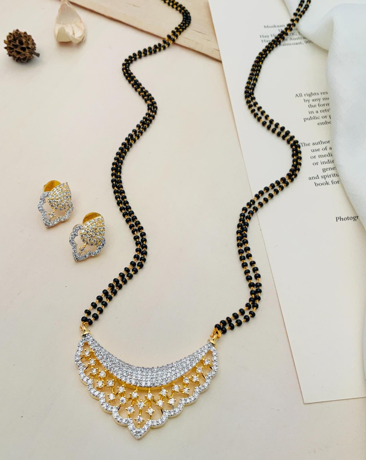 American Diamond Mangalsutra