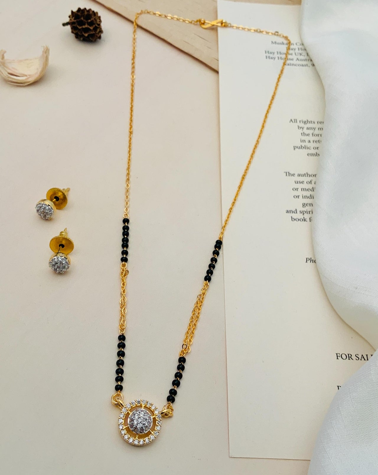 American Diamond Mangalsutra