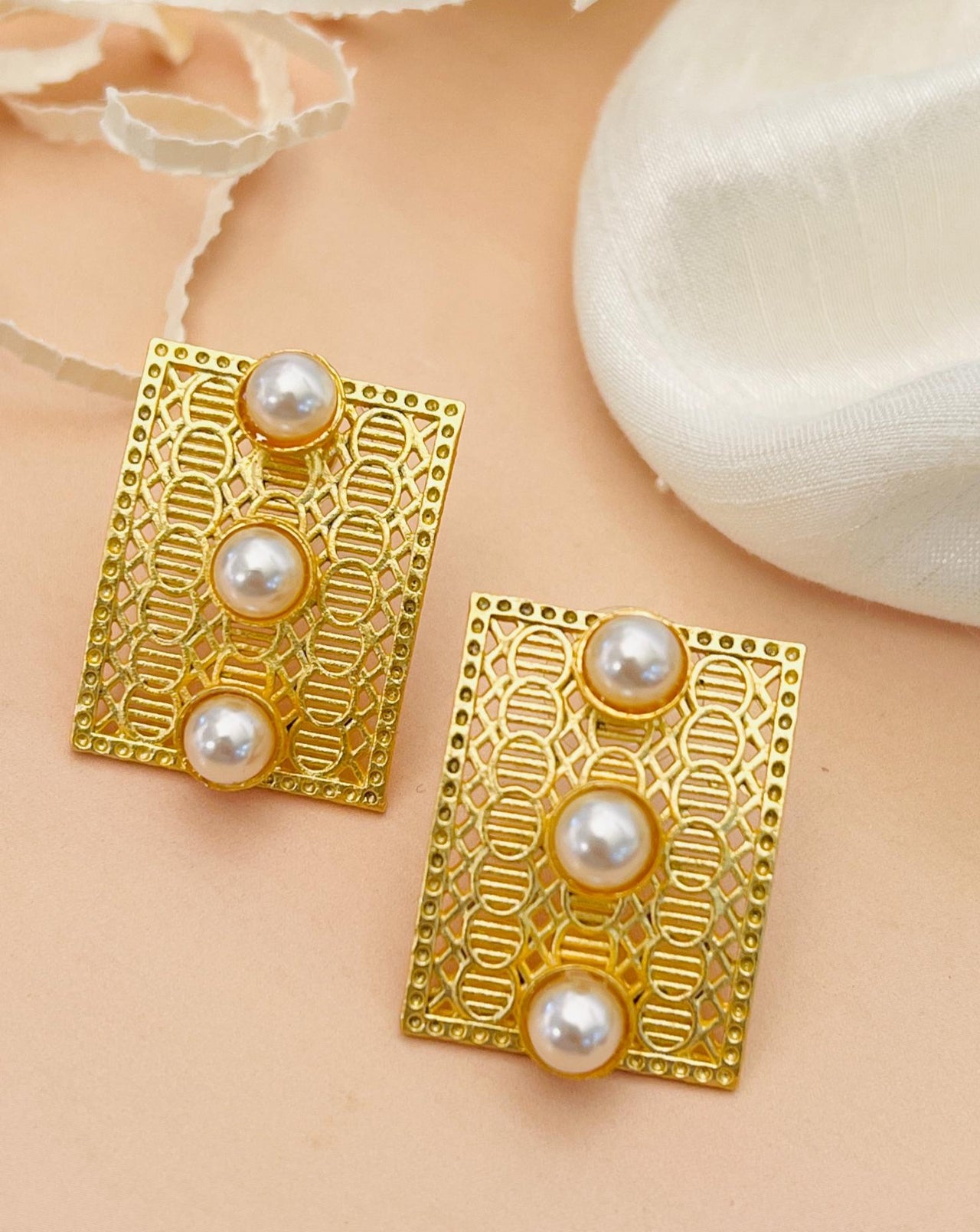 Gold Plated Earrings 