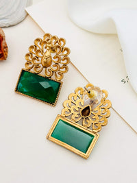 Thumbnail for Antique Peacock Designer Earring