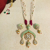 Thumbnail for Elegant High Quality Kundan Necklace - Abdesignsjewellery